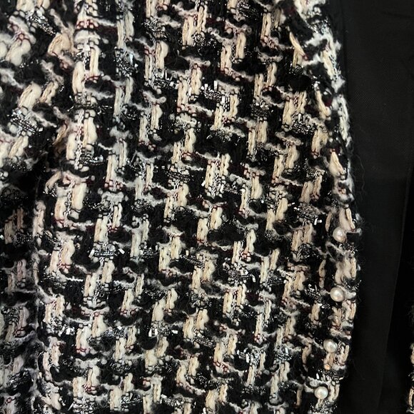 IRO Paris Faux Pearl Tweed Jacket - Picture 4 of 11